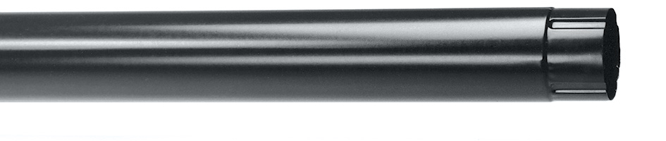 SIBA Fallrohr anthrazit Ral 7021 90mm/1.00m